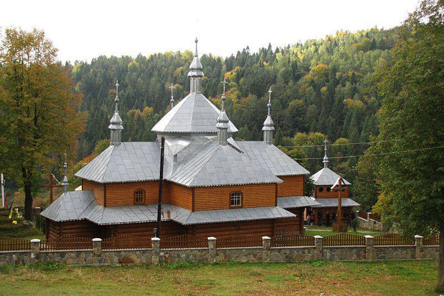 Памятка села Бубнище дерев’яна церква святої Параскевії 1891 року